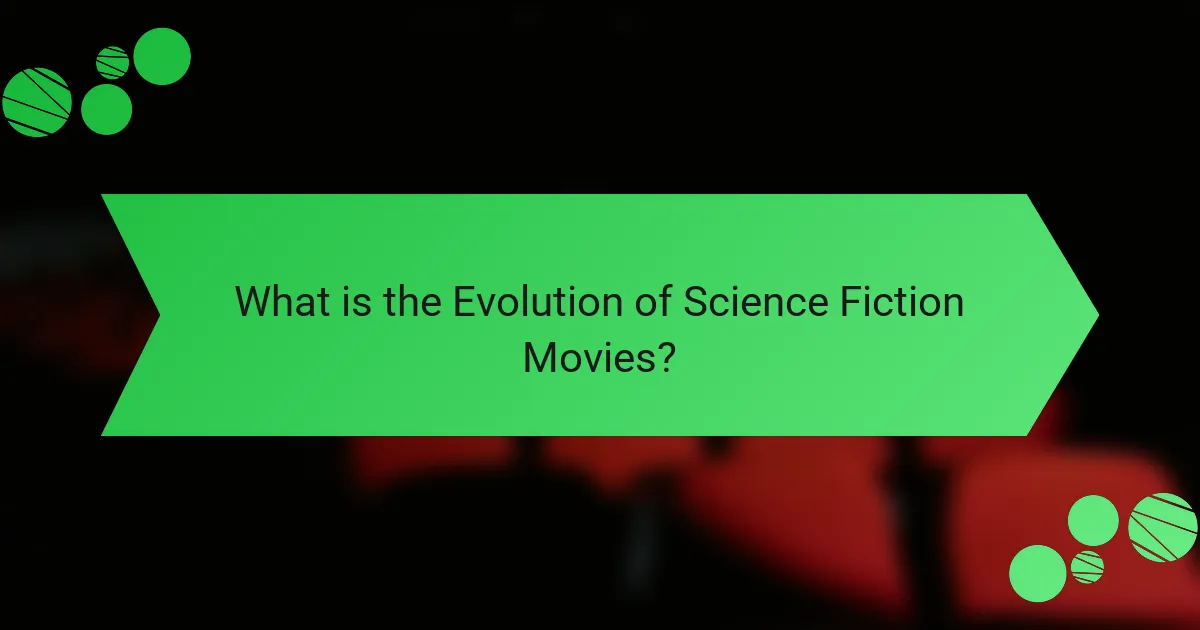 What is the Evolution of Science Fiction Movies?