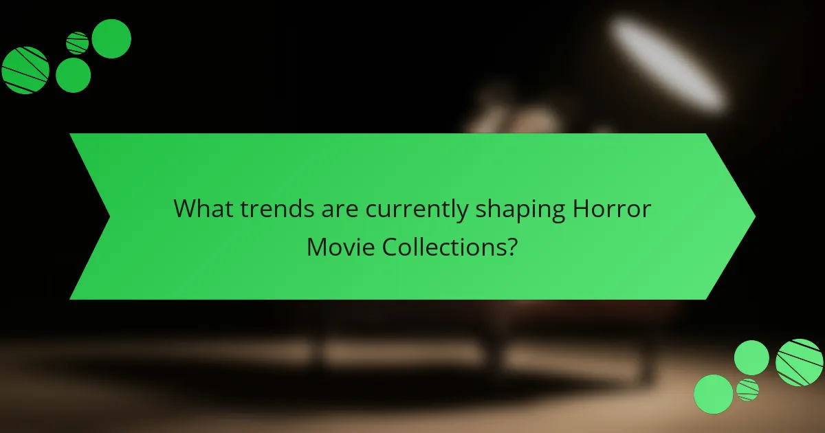 What trends are currently shaping Horror Movie Collections?
